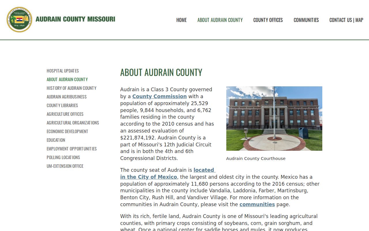 Audrain County traffic warrant search courthouse source
